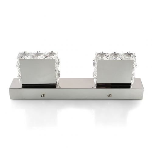 Kinkiet kryształowy 30cm kwadrat KK03